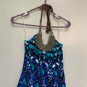 Beaded tank top